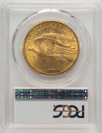 1907 $20 Saint Saint-Gaudens Double Eagle PCGS MS63