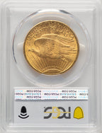 1910 $20 Saint-Gaudens Double Eagle PCGS MS63 (773273011)