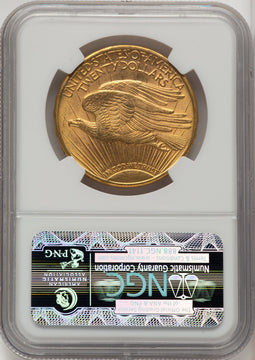 1910-D $20 Saint-Gaudens Double Eagle NGC MS63 (505886014)