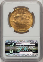 1910-D $20 Saint-Gaudens Double Eagle NGC MS63 (505886014)