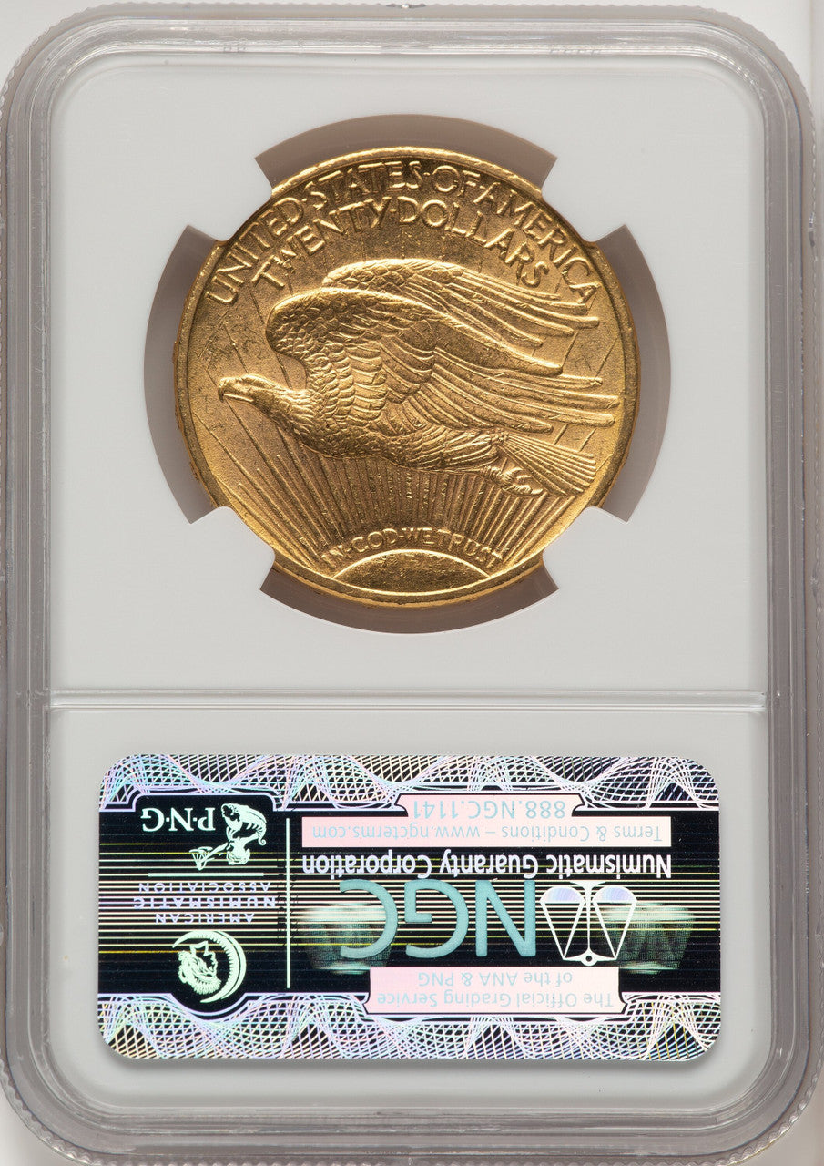 1910-D $20 Saint-Gaudens Double Eagle NGC MS64 (505886013)