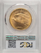 1911-D $20 Saint-Gaudens Double Eagle PCGS MS62 (772673084)