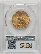1913 $10 Blue Gradient Indian Eagle PCGS MS63