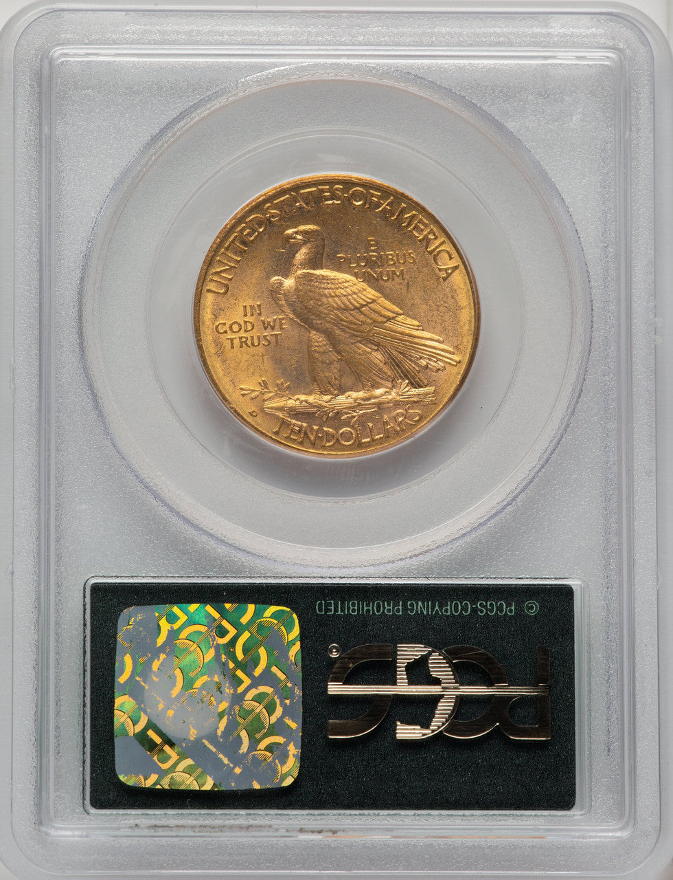 1910-D $10 Indian Eagle PCGS MS63