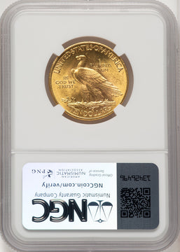 1911 $10 Indian Eagle NGC MS63 (177037001)