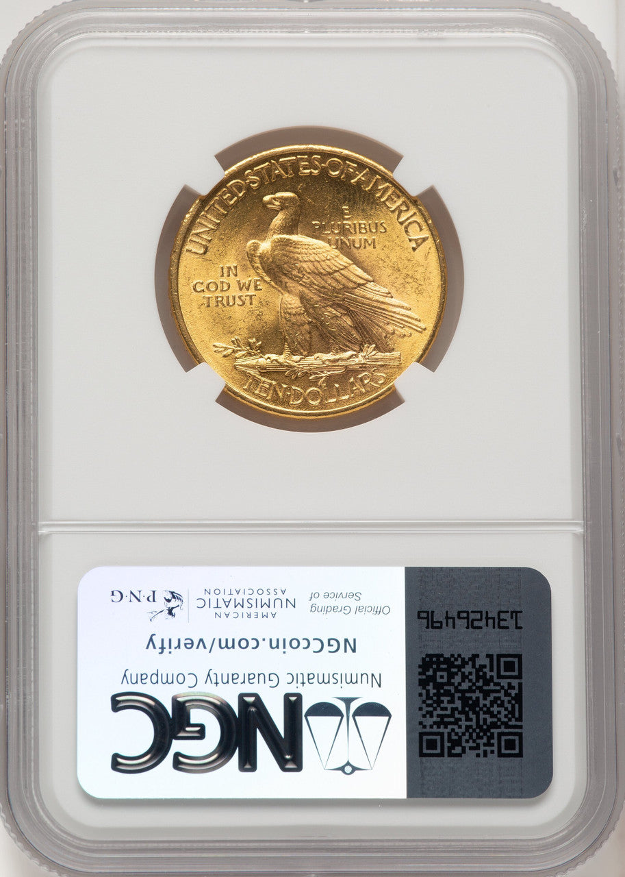 1911 $10 Indian Eagle NGC MS63 (177037001)