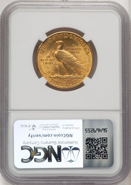 1911 $10 Indian Eagle NGC MS63 (177103094)