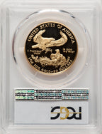 1988-W $50 One-Ounce Gold Eagle Blue Gradient PCGS PR70 (773011003)