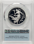 2016-W $100 One-Ounce Platinum Eagle First Strike FS Flag PCGS PR70