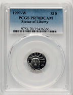 1997-W Platinum American Eagle 4-Coin Set PCGS PR70