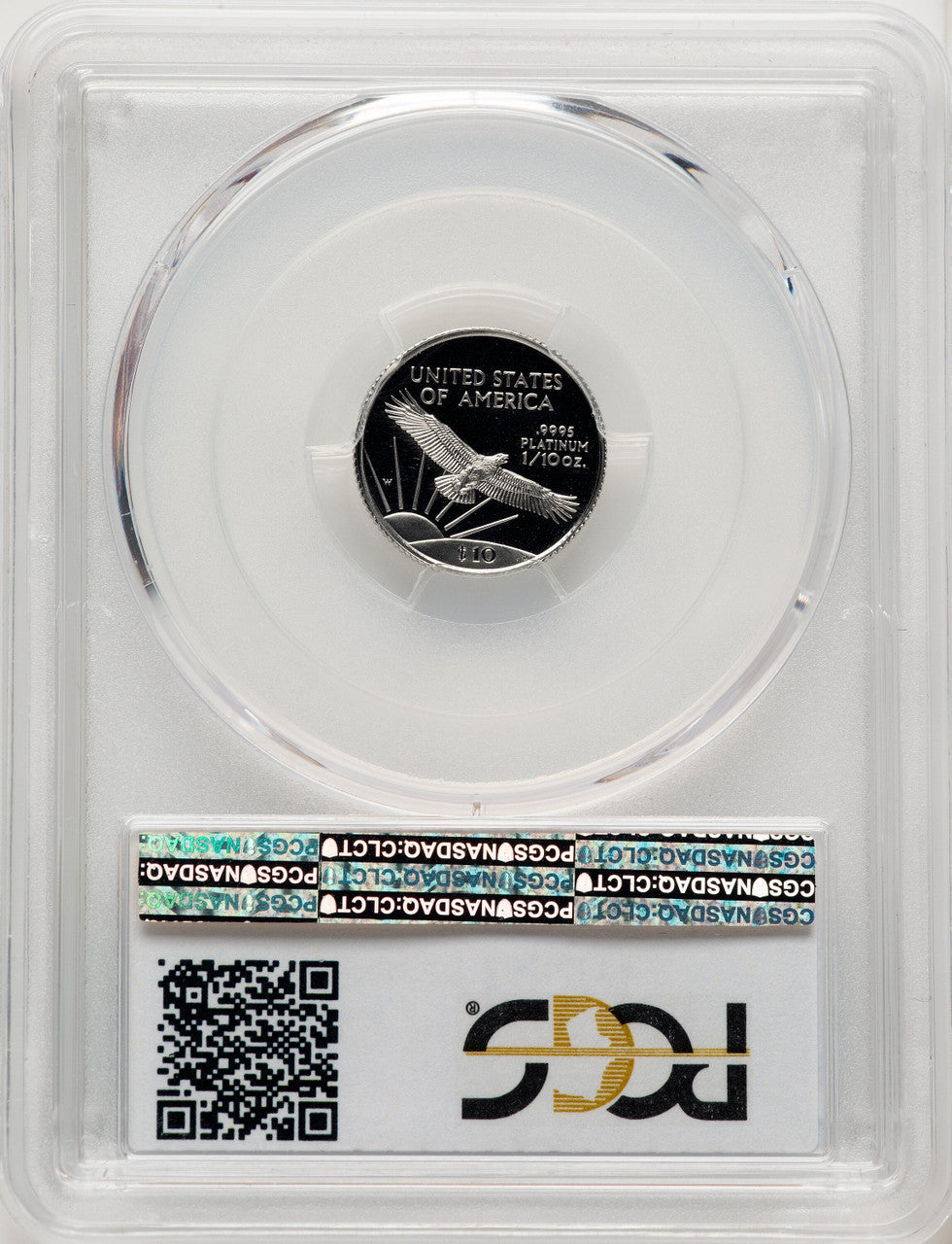 1997-W Platinum American Eagle 4-Coin Set PCGS PR70