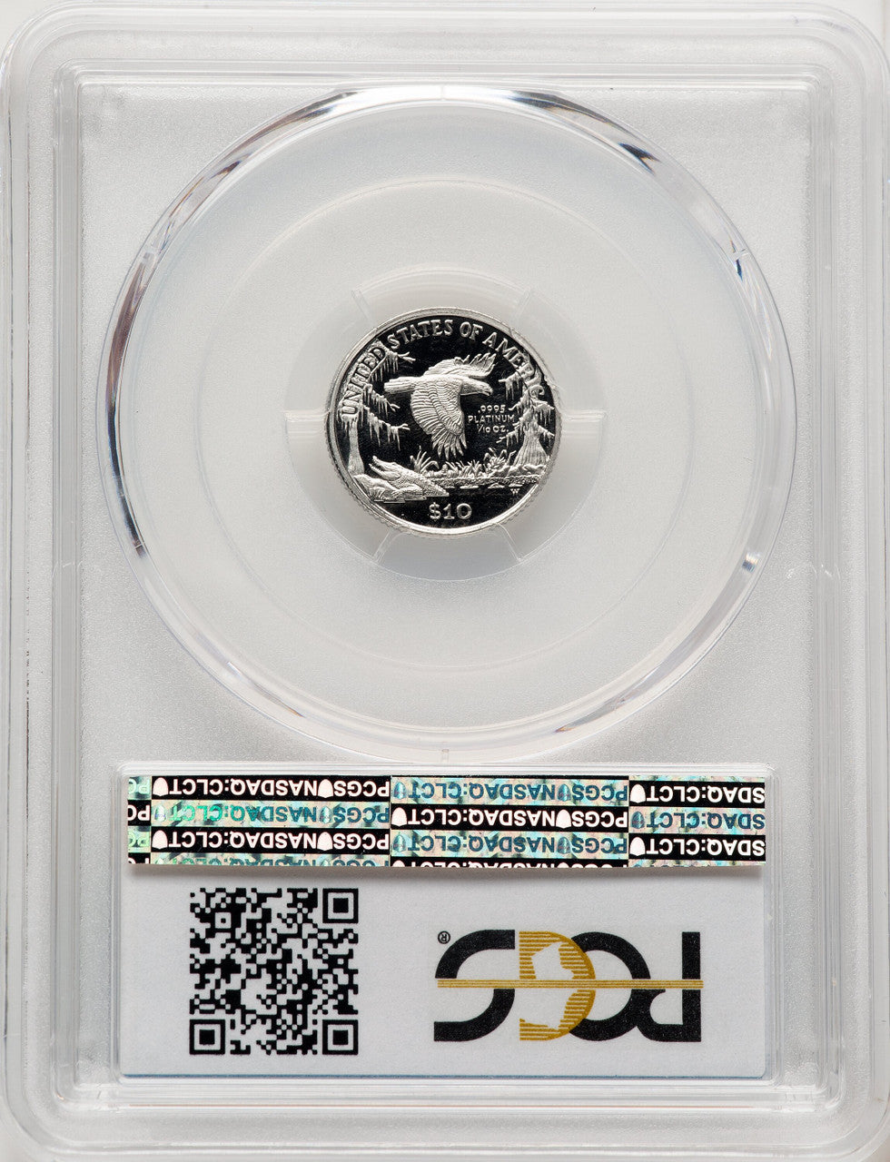 1999-W Platinum American Eagle 4-Coin Set PCGS PR70