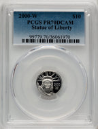 2000-W Platinum American Eagle 4-Coin Set PCGS PR70