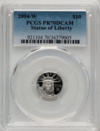 2004-W Platinum American Eagle 4-Coin Set PCGS PR70