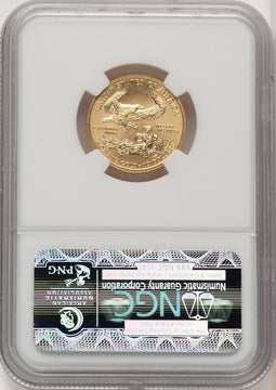 2013 $10 Quarter-Ounce Gold Eagle First Strike ER Blue NGC MS70