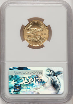 2017 $10 Quarter-Ounce Gold Eagle NGC MS70