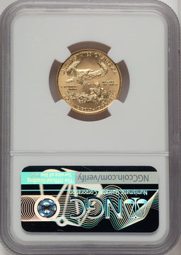 2019 $10 Quarter Ounce Gold Eagle Don Everhart NGC MS70