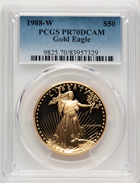 2019-W $100 One-Ounce Platinum Eagle Liberty First Strike FS Flag PCGS PR70 (520203053)