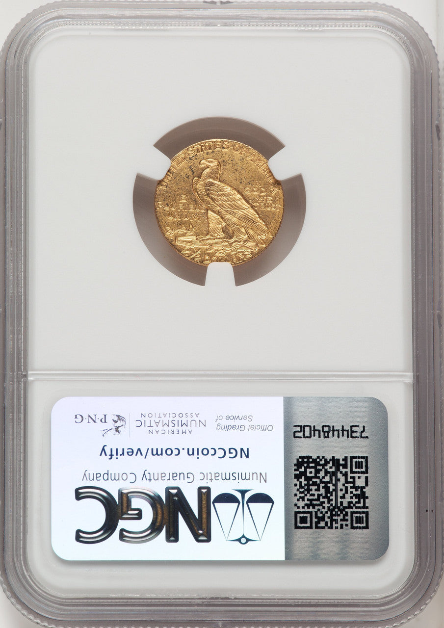 1911-D $2.50 Indian Quarter Eagle NGC MS61 (772471013)