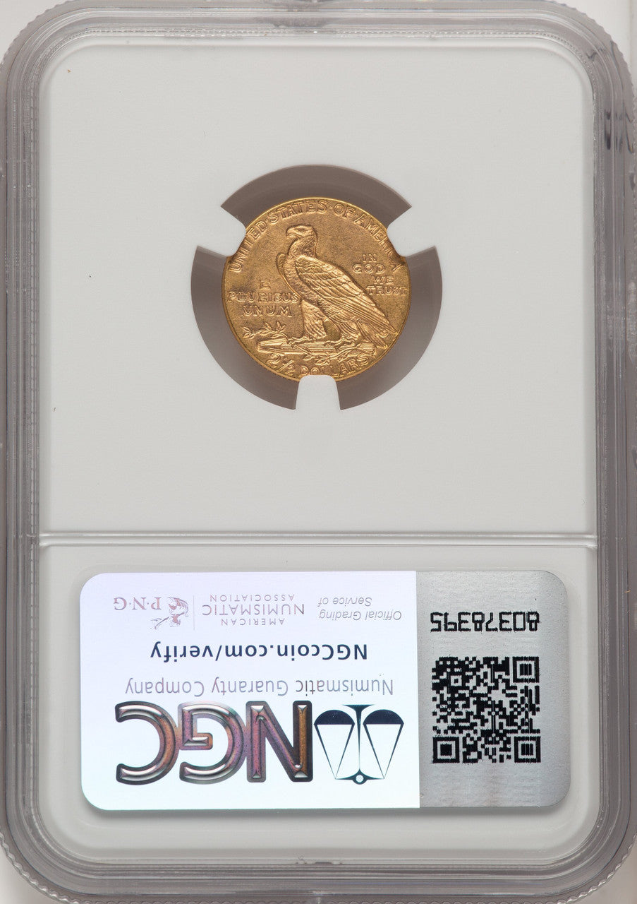 1915 $2.50 Indian Quarter Eagle NGC MS64 (772080009)