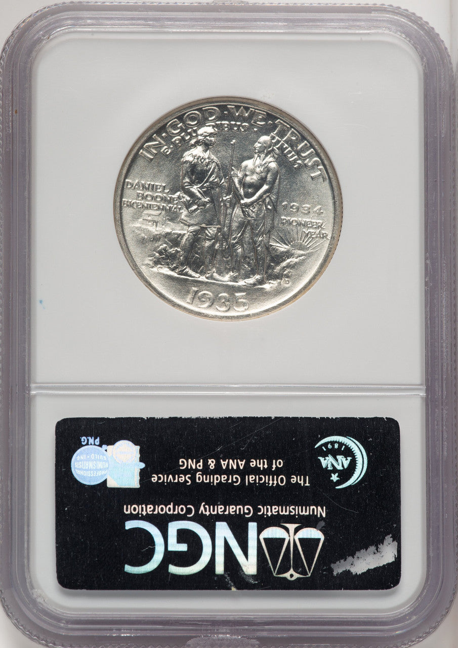1935/34-D 50C Boone Commemorative Silver NGC MS67 (770954005)
