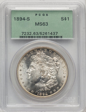 1894-S Morgan Dollar PCGS MS63 (772836013)