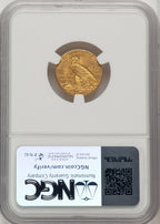 1911 $2.50 Indian Quarter Eagle NGC MS62 (773059037)