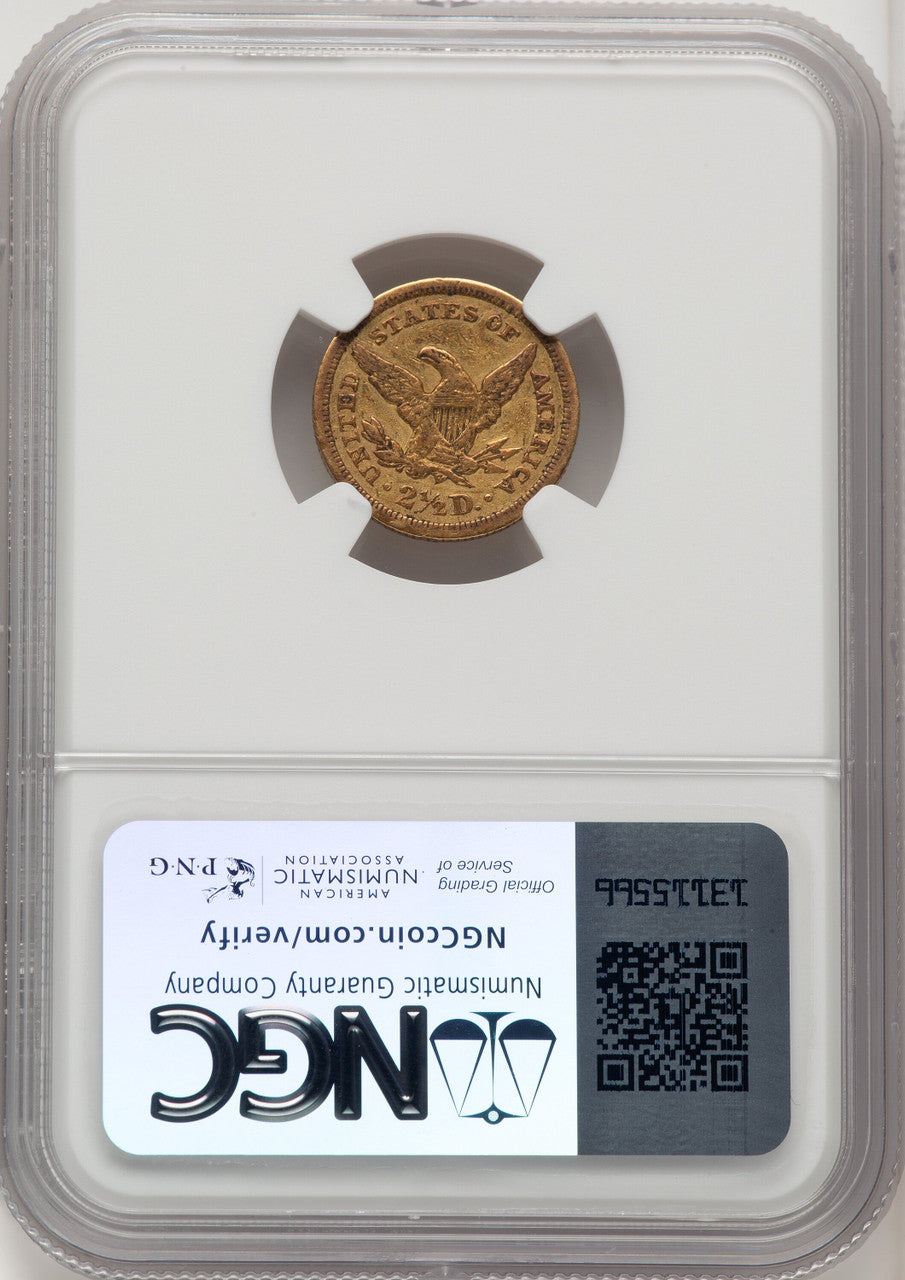 1840 $2.50 Liberty Quarter Eagle NGC XF45