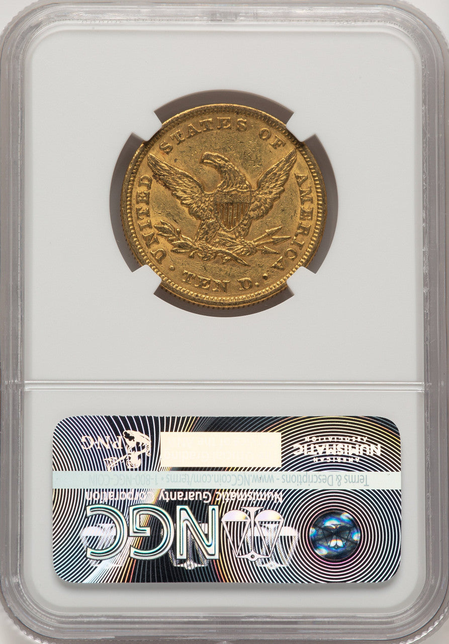 1847 $10 Liberty Eagle NGC AU55 (506895010)