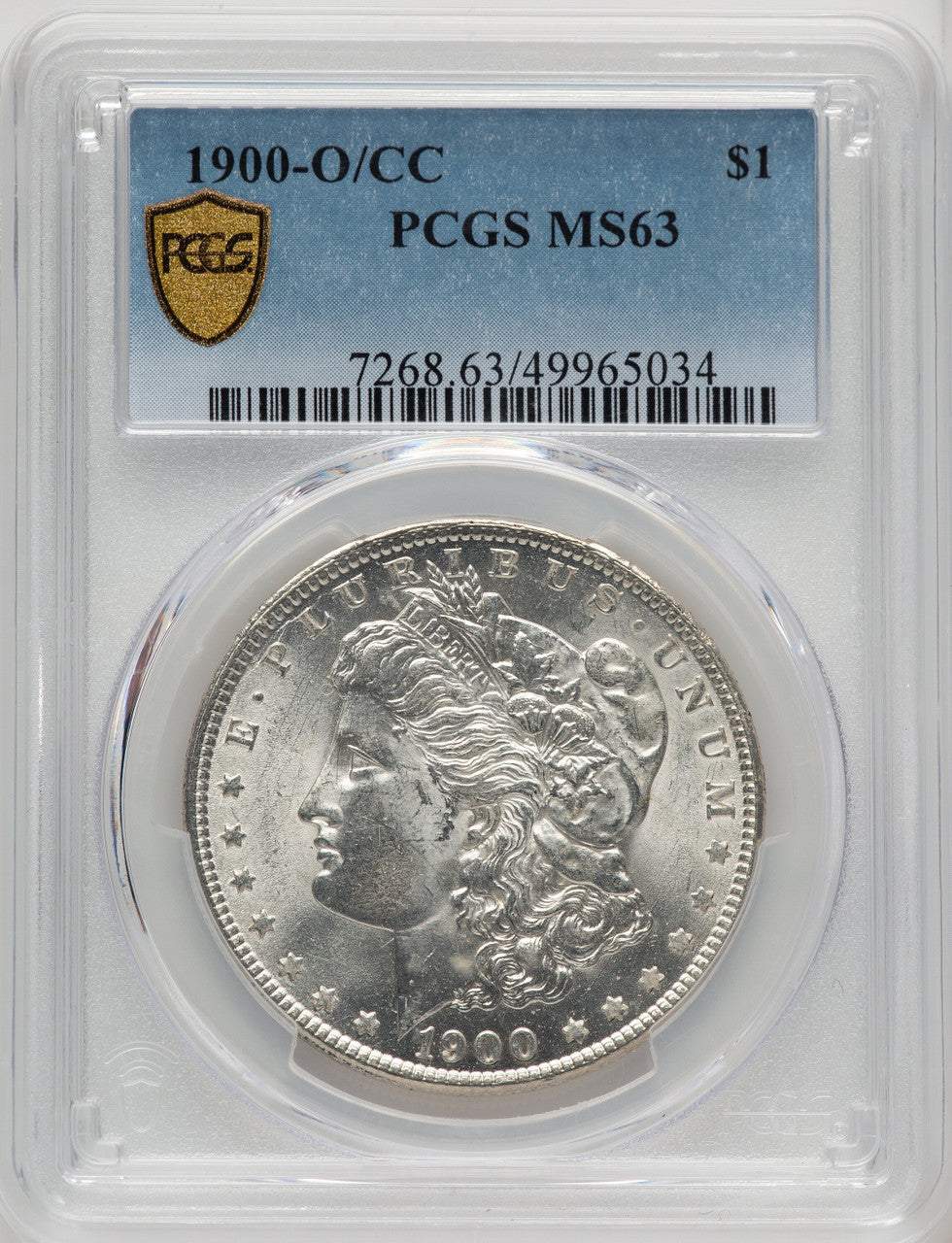 1900-O/CC Morgan Dollar PCGS MS63 (772673053)