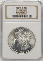 1898-S Morgan Dollar NGC MS64