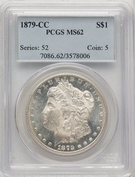 1879-CC Morgan Dollar PCGS MS62 (772961002)