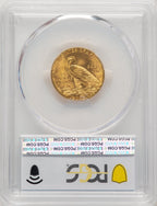 1908 $5 Indian Indian Half Eagle PCGS MS65+