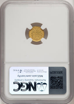 1851-C G$1 Gold Dollar NGC AU55