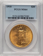 1910 $20 Saint-Gaudens Double Eagle PCGS MS64 (506746073)