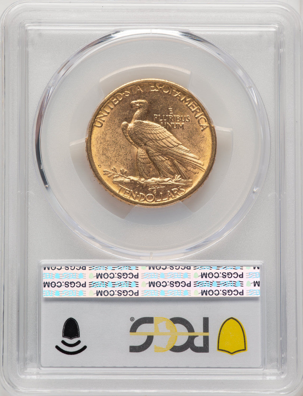 1908-D $10 NO MOTTO Indian Eagle PCGS MS62 (771085004)