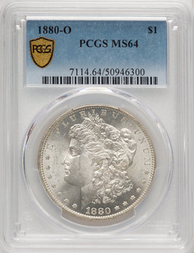1880-O Morgan Dollar PCGS MS64