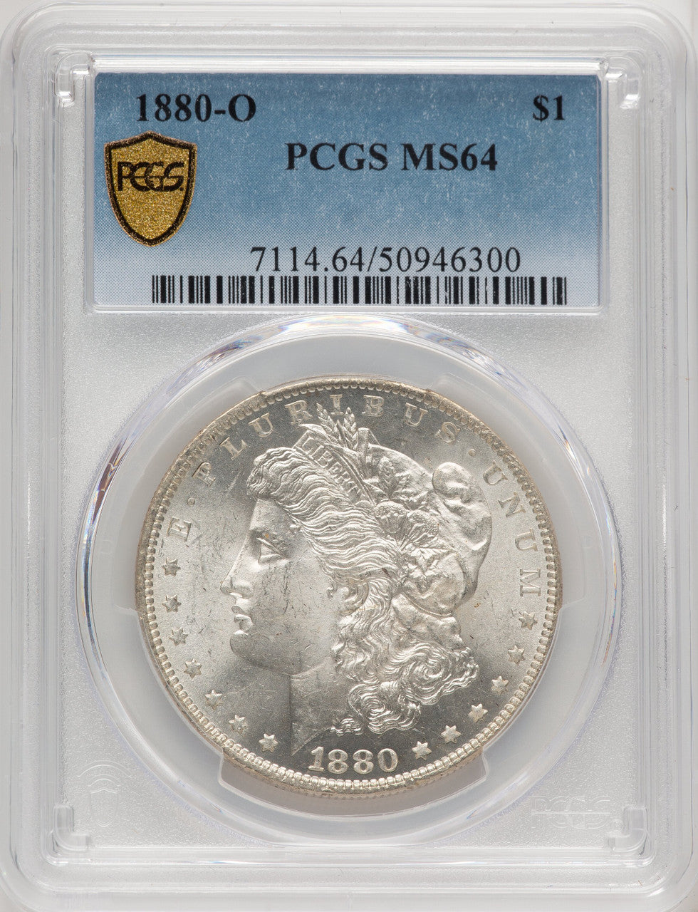1880-O Morgan Dollar PCGS MS64