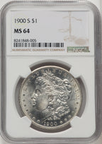 1900-S Morgan Dollar NGC MS64