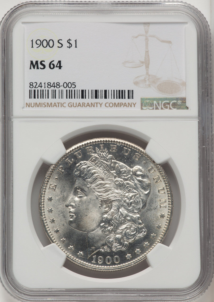 1900-S Morgan Dollar NGC MS64