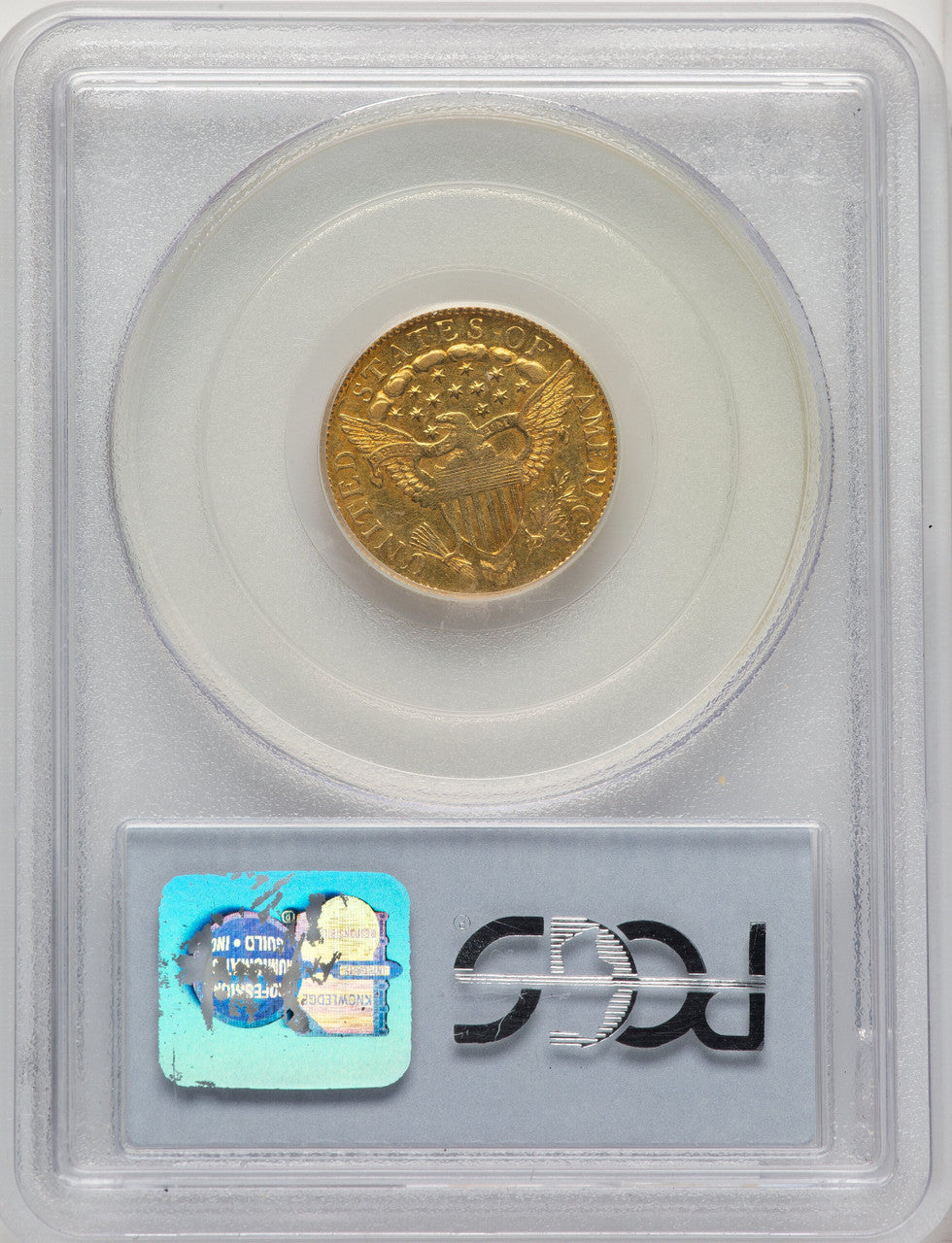 1802 $2.50 Early Quarter Eagle PCGS AU58