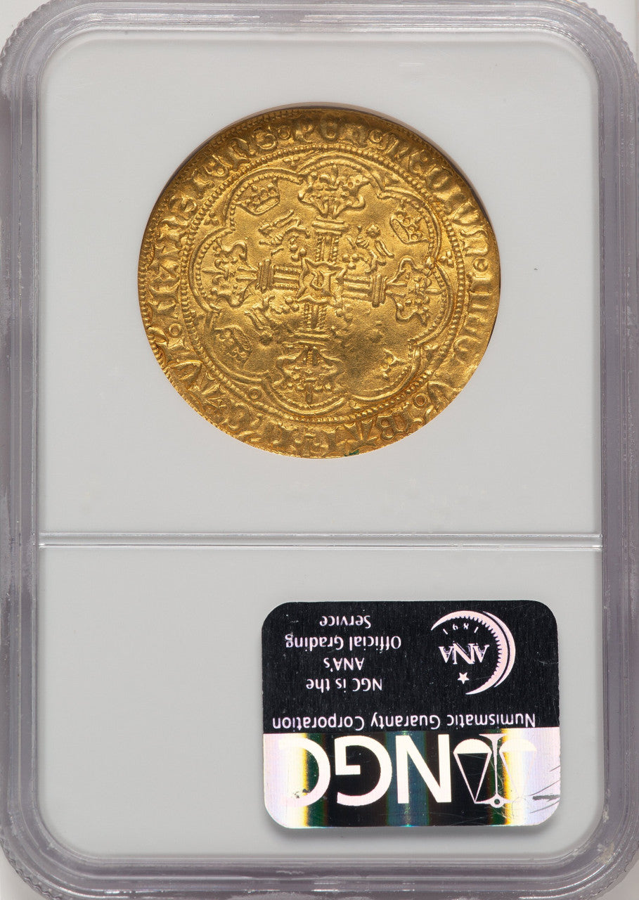 1422-7 G.Britain Noble S-1799 Annulet NGC MS62
