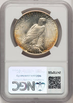 1934-D Peace Dollar NGC MS66
