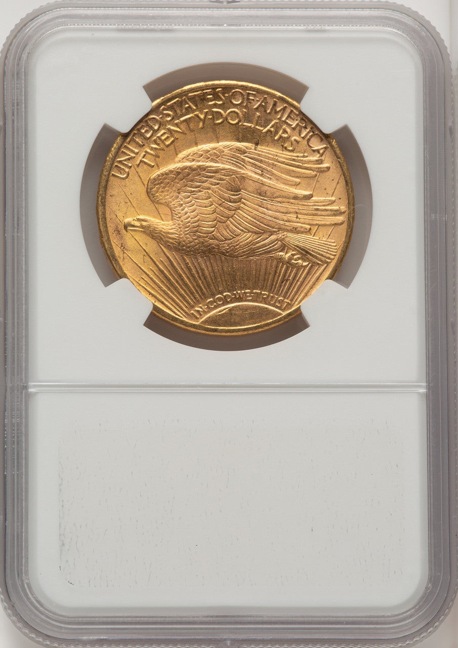 1924 $20 Saint Saint-Gaudens Double Eagle NGC MS65+ (773481136)