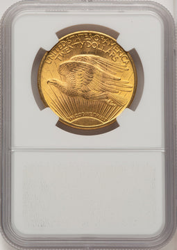 1924 $20 Saint Saint-Gaudens Double Eagle NGC MS65+ (773481133)