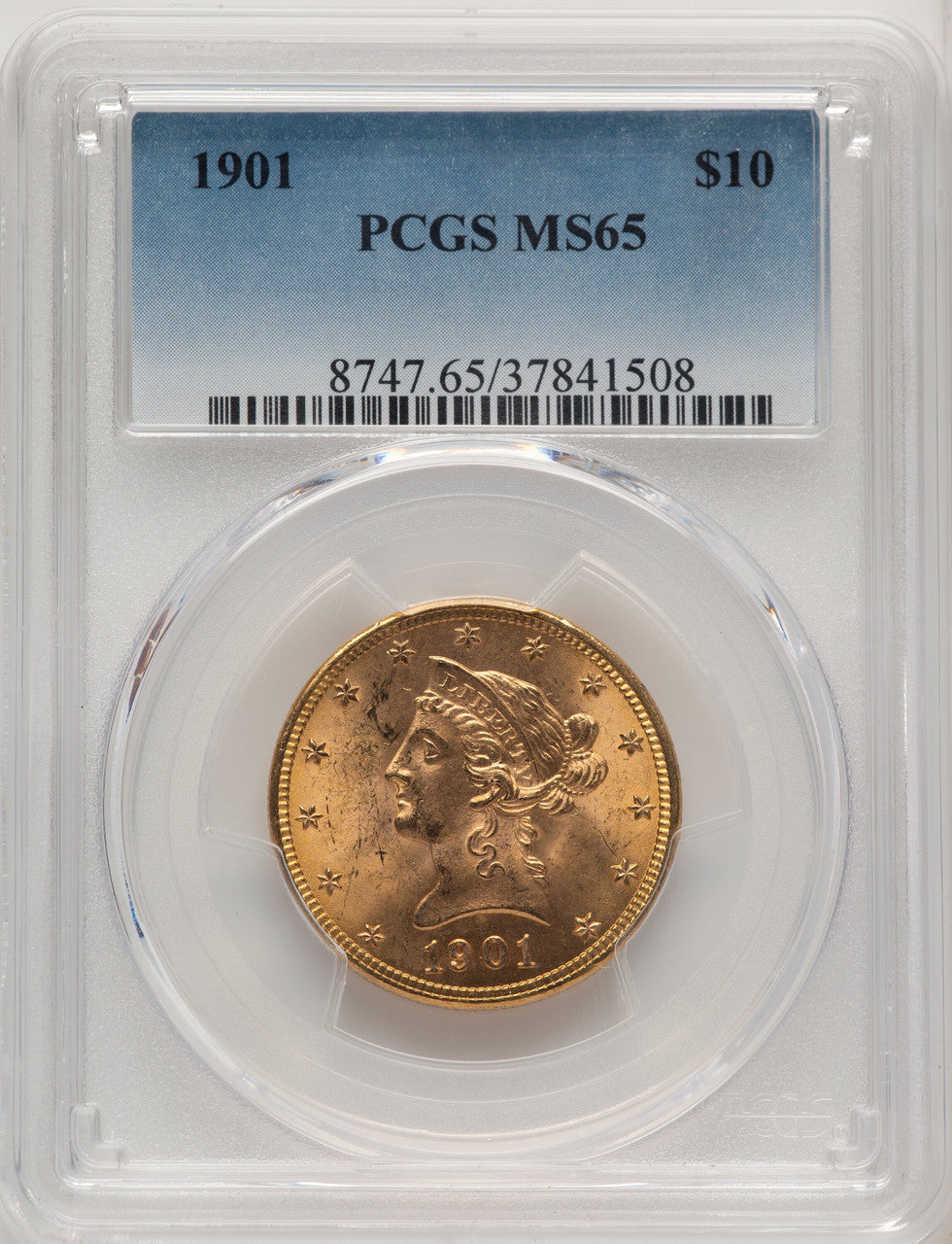 1901 $10 Liberty Eagle PCGS MS65 (773481151)