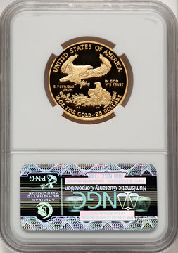 2012-W $25 Half-Ounce Gold Eagle First Strike ER Blue NGC PF70