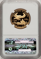 2012-W $25 Half-Ounce Gold Eagle First Strike ER Blue NGC PF70