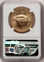 2023-W Burnished Gold Eagle 1 oz FDI Ron Harrigal NGC MS70 (762983069)
