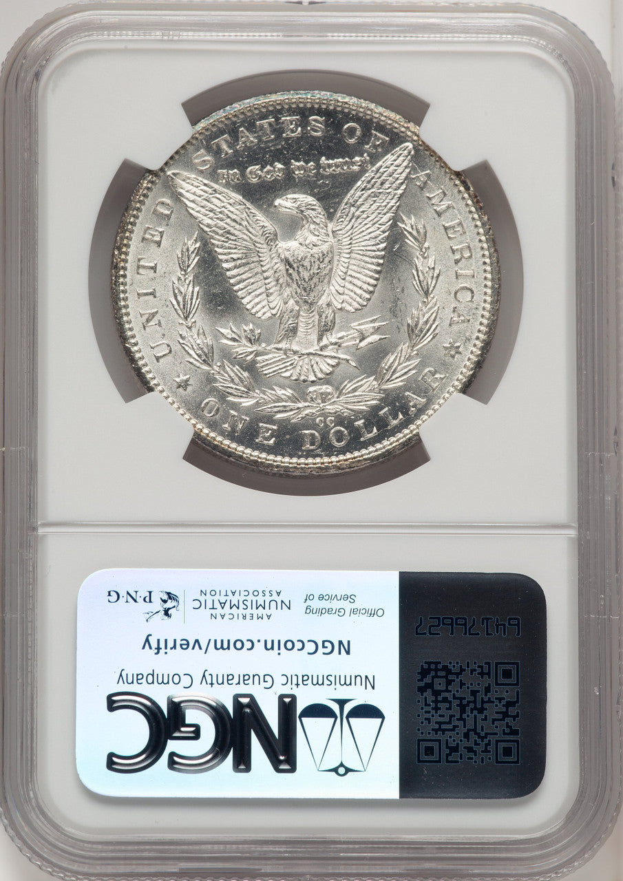 1893-CC Morgan Dollar NGC MS62 (773720027)